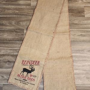 Hobb6 Lobby - 100% Jute Reindeer/Sleigh Rides Runner